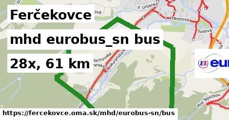 Ferčekovce Doprava eurobus-sn bus