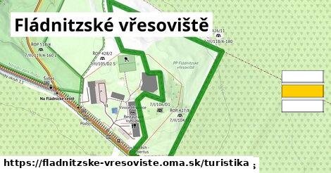 Fládnitzské vřesoviště Turistické trasy  