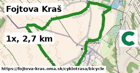 Fojtova Kraš Cyklotrasy bicycle 