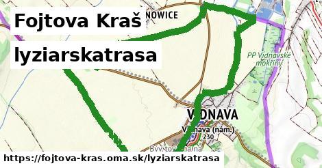 Fojtova Kraš Lyžiarske trasy  