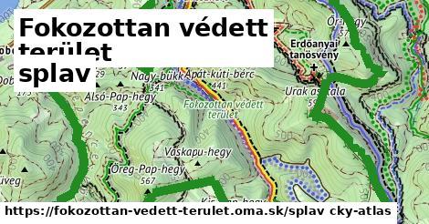 Fokozottan védett terület Splav  