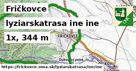 Fričkovce Lyžiarske trasy iná iná