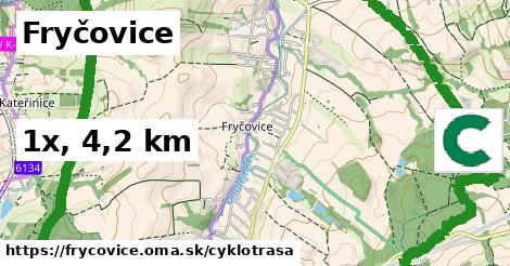Fryčovice Cyklotrasy  