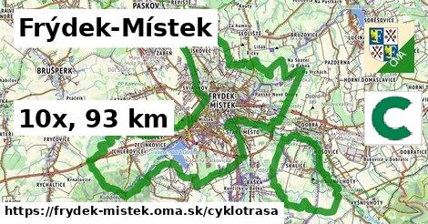 Frýdek-Místek Cyklotrasy  