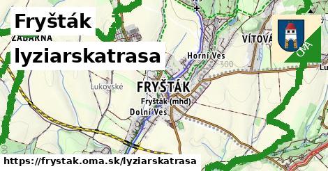 Fryšták Lyžiarske trasy  