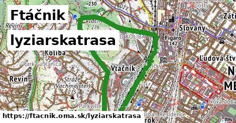 Ftáčnik Lyžiarske trasy  