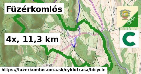 Füzérkomlós Cyklotrasy bicycle 