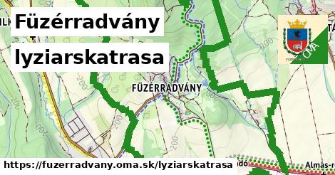 Füzérradvány Lyžiarske trasy  