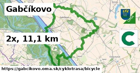 Gabčíkovo Cyklotrasy bicycle 