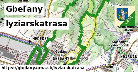 Gbeľany Lyžiarske trasy  