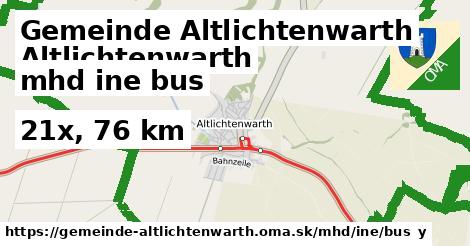 Gemeinde Altlichtenwarth Doprava iná bus