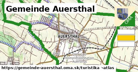Gemeinde Auersthal Turistické trasy  