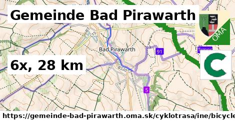 Gemeinde Bad Pirawarth Cyklotrasy iná bicycle