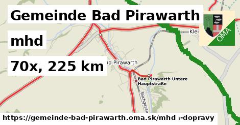 Gemeinde Bad Pirawarth Doprava  