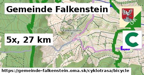 Gemeinde Falkenstein Cyklotrasy bicycle 
