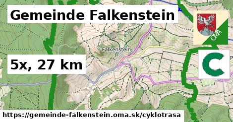 Gemeinde Falkenstein Cyklotrasy  