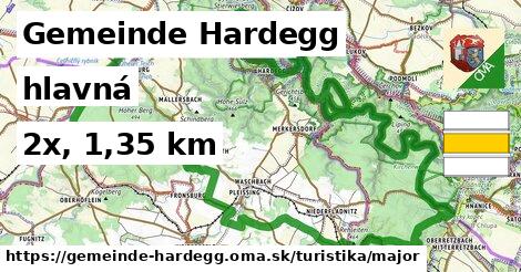 Gemeinde Hardegg Turistické trasy hlavná 