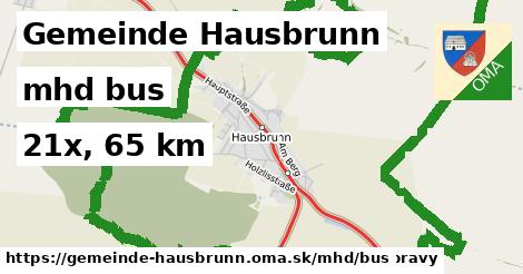 Gemeinde Hausbrunn Doprava bus 