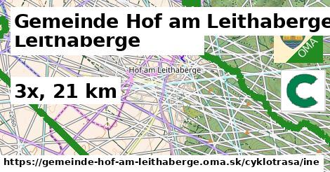 Gemeinde Hof am Leithaberge Cyklotrasy iná 