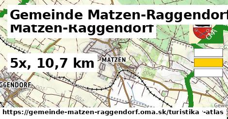 Gemeinde Matzen-Raggendorf Turistické trasy  