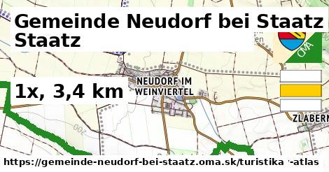 Gemeinde Neudorf bei Staatz Turistické trasy  