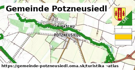 Gemeinde Potzneusiedl Turistické trasy  