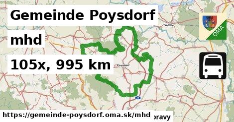 Gemeinde Poysdorf Doprava  