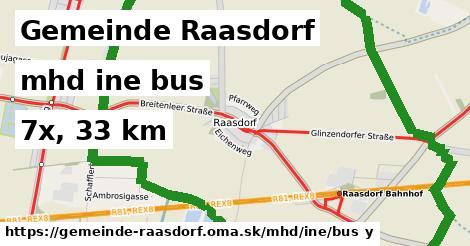 Gemeinde Raasdorf Doprava iná bus