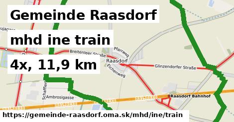 Gemeinde Raasdorf Doprava iná train