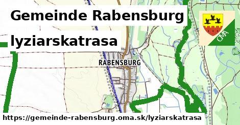 Gemeinde Rabensburg Lyžiarske trasy  