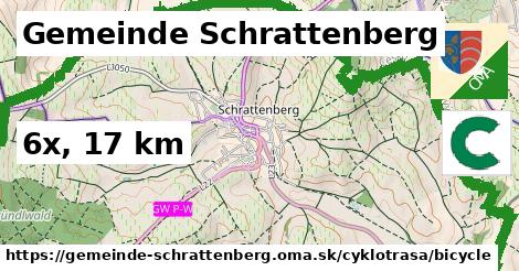 Gemeinde Schrattenberg Cyklotrasy bicycle 