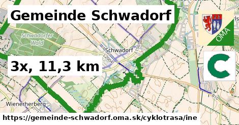 Gemeinde Schwadorf Cyklotrasy iná 
