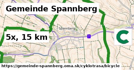 Gemeinde Spannberg Cyklotrasy bicycle 