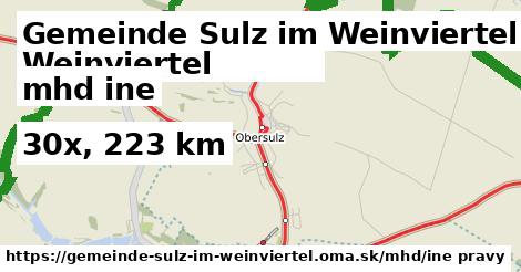 Gemeinde Sulz im Weinviertel Doprava iná 