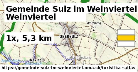 Gemeinde Sulz im Weinviertel Turistické trasy  