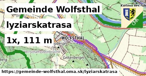 Gemeinde Wolfsthal Lyžiarske trasy  