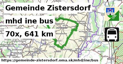 Gemeinde Zistersdorf Doprava iná bus