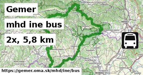 Gemer Doprava iná bus