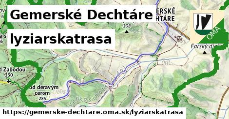 Gemerské Dechtáre Lyžiarske trasy  