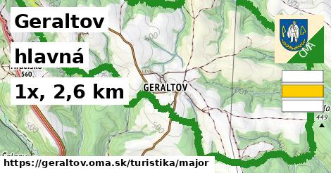 Geraltov Turistické trasy hlavná 