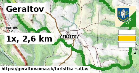 Geraltov Turistické trasy  