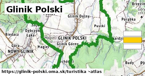 Glinik Polski Turistické trasy  