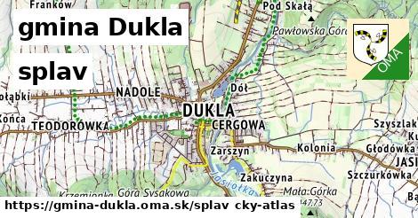 gmina Dukla Splav  
