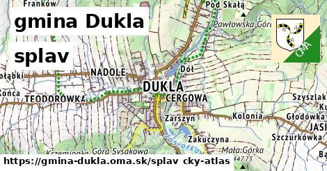 gmina Dukla Splav  