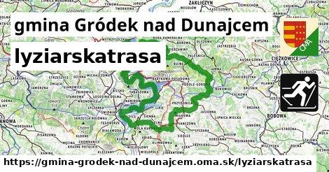 gmina Gródek nad Dunajcem Lyžiarske trasy  