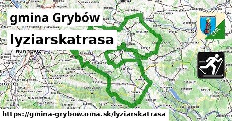 gmina Grybów Lyžiarske trasy  