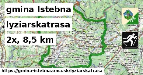 gmina Istebna Lyžiarske trasy  