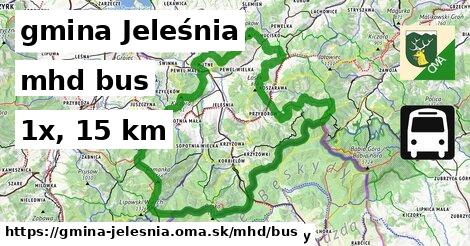 gmina Jeleśnia Doprava bus 