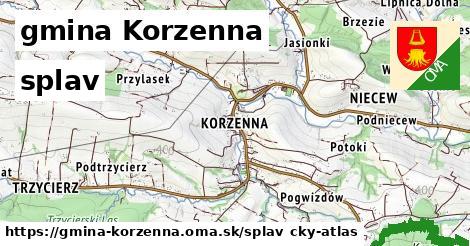 gmina Korzenna Splav  