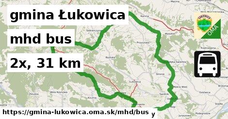 gmina Łukowica Doprava bus 